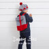 Otis Backpack and Beret - Knitting Pattern for Kids in Debbie Bliss Rialto DK - Downloadable PDF