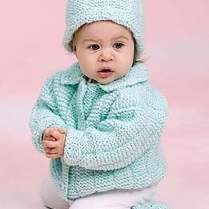 Knit Perfect Baby Gift Set in Lion Brand Pound Of Love - 20112AD - knitting pattern