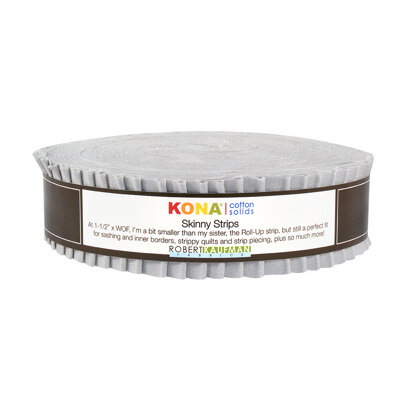 Robert Kaufman Kona Cotton Solids 1.5in Skinny Strips - SS-113-40