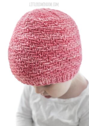 Diagonal Weave Hat