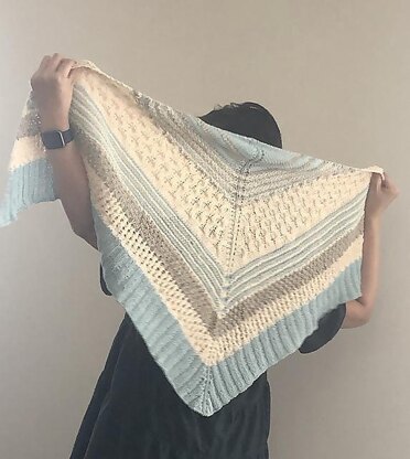 Beachside shawl