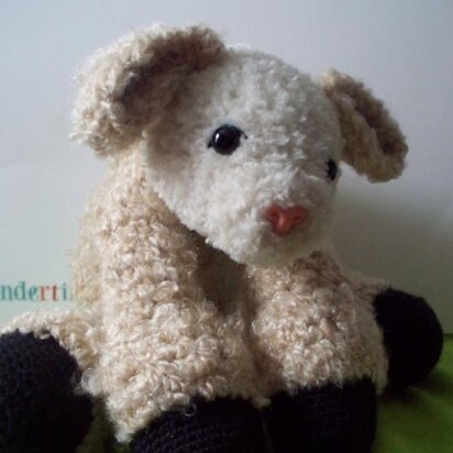 Fuzzy Lamb or Sheep Toy