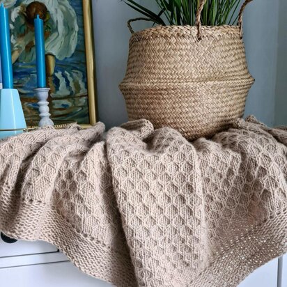 WinterBeachShawl/WinterStrandTuch - knitting pattern
