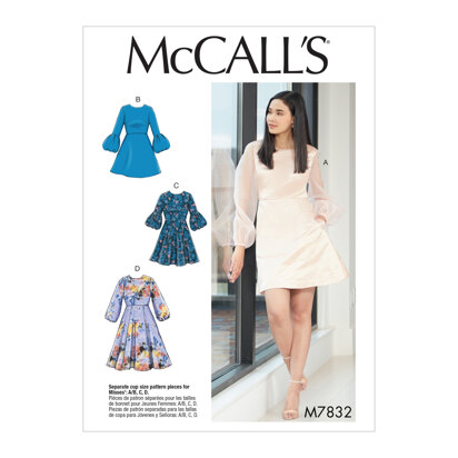 Sewing Pattern for Womens Dress, Mccalls Pattern M8175, NEW