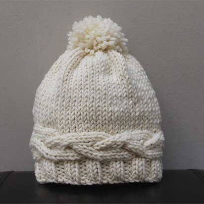 Adult Pom Pom Hat