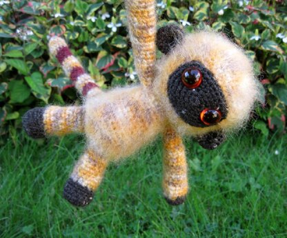 Woolly Monkey Amigurumi