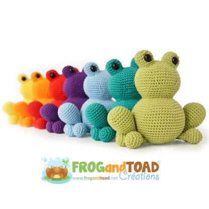 Frog Amphibian Amigurumi Crochet Toad - FROGandTOAD Créations