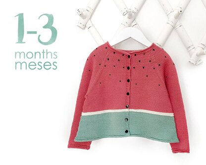 1-3 months - SANDIA Cardigan