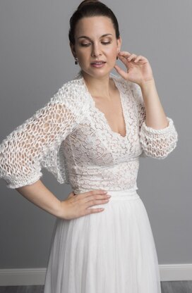 Easy summer bolero for brides