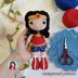 Wonder Woman Amigurumi Pattern