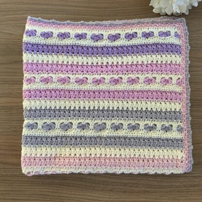 Braided Hearts Blanket