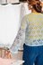 Floral open work Jumper