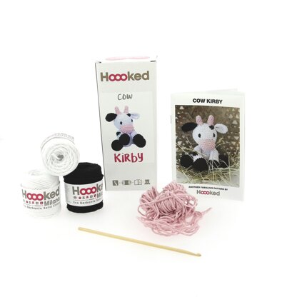 Hoooked - Crochet Kit - Kirby the Cow –