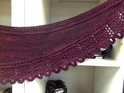 Katy's Desire Mystery Shawl