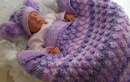 Lorna Baby Blanket & Hat
