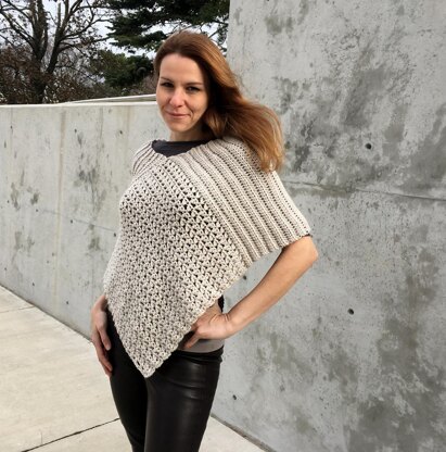 Crochet Poncho Pattern: Lovely Little Wrapcho