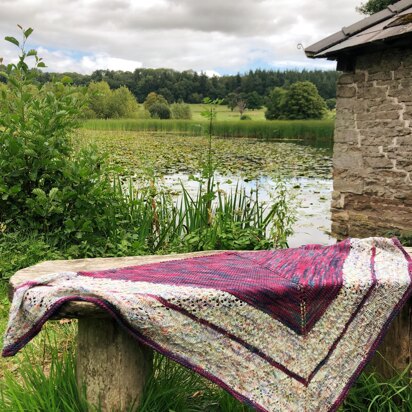 Land Mermaid shawl