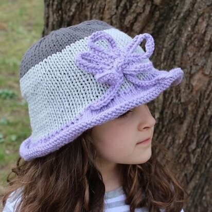 Colorblock Hat - knitting pattern