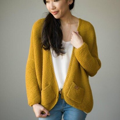 The Midtown Cardigan - knitting pattern