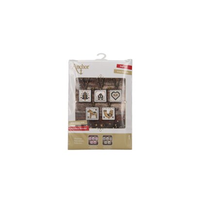 Anchor Nordic Decorations Cross Stitch Kit - 7 x 7 cm - AKE0016-00002