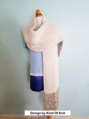 Monterey Chunky Knitted Scarf