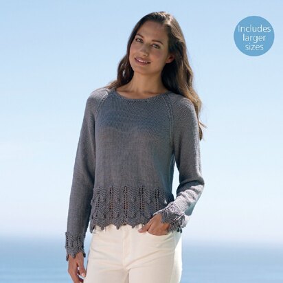 Sweater in Sirdar Cotton DK - 7824- Downloadable PDF