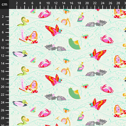 Tula Pink Curiouser & Curiouser - Sea of Tears Wonder