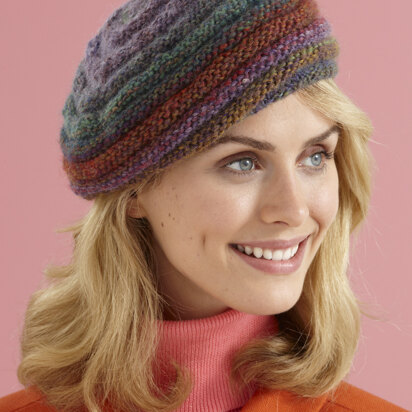 New Moon Hat in Lion Brand Amazing - L10601