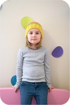 The Citron Chevron Hat