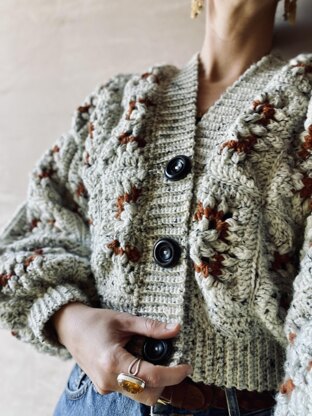 Puff Granny Cardigan