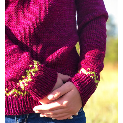 TanisKnits Plaited Pullover PDF