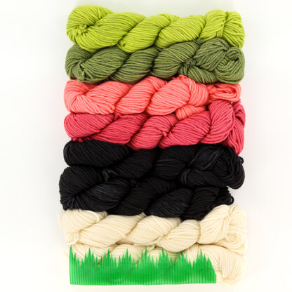 Wonderland Yarns Sushi Scarf Kit