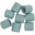 Rico Design Macramé Beads Wood Turquoise 8 Pcs - 95x100x17mm