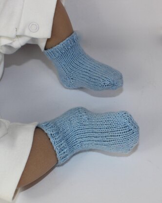 Baby Simple Socks (Circular)
