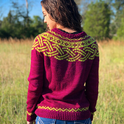 TanisKnits Plaited Pullover PDF