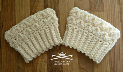 Loopy Ridges Boot Cuffs
