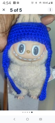 La Aviator Hat Doll Pattern