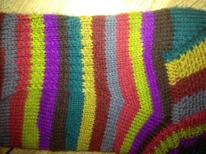 Fruit Stripe Gum Socks, featuring a spiral rib