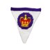 King Charles III Coronation Crochet Bunting