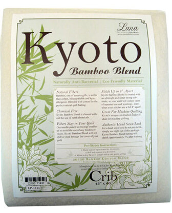 Luna Batting Kyoto Bamboo Blend Batt - Crib
