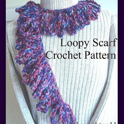 Loopy Scarf | Crochet Pattern by Ashton11