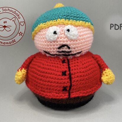 Fat Guy amigurumi doll