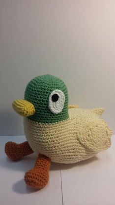 Sarah and Duck Amigurumi