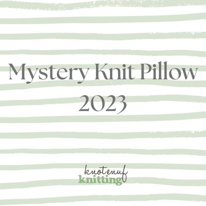 Mindful Knit Pillow