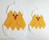 112 Little Chicken Easter decor or potholder