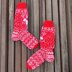 Cheerful deer socks