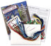 Design Works Light the Night Stocking Cross Stitch Kit - 43cm