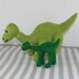 Cute Mother & Baby Dinosaur Toys