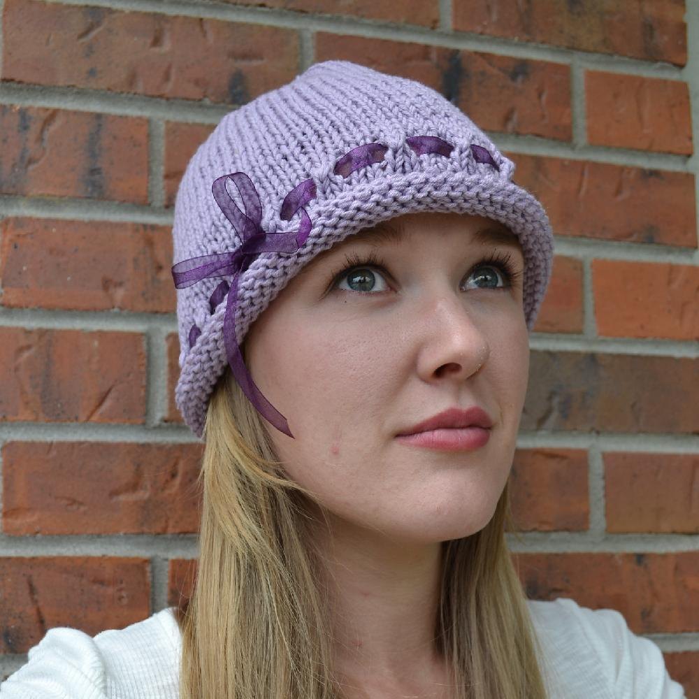 Knit store flapper hat