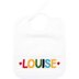 Rico Alphabet Baby Bib Cross Stitch Kit - 23cm x 28cm
